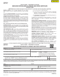 Document preview: Form HW-4 Employee's Withholding Allowance and Status Certificate - Hawaii