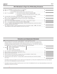 Form HW-4 Employee&#039;s Withholding Allowance and Status Certificate - Hawaii, Page 2