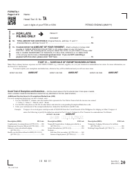 Form TA-1 Transient Accommodations Tax Return - Hawaii, Page 2