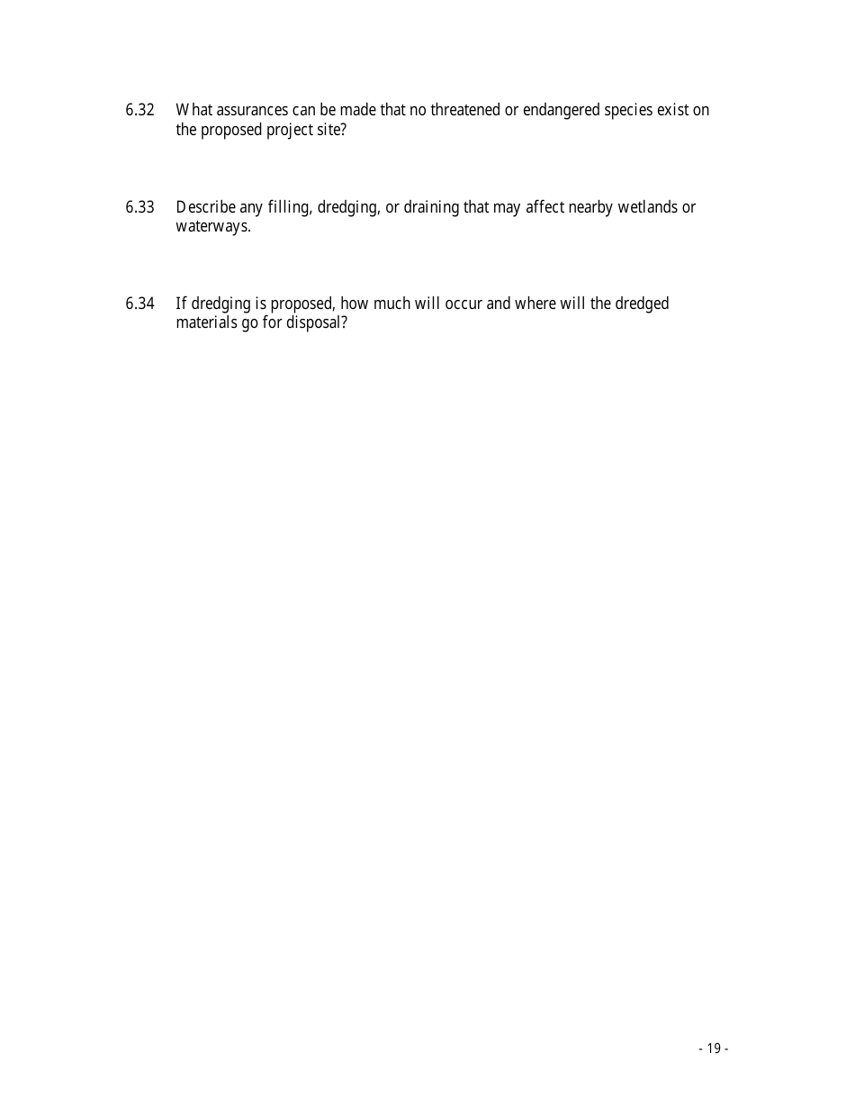 Application for a Coastal Zone Act Permit - Delaware, Page 19