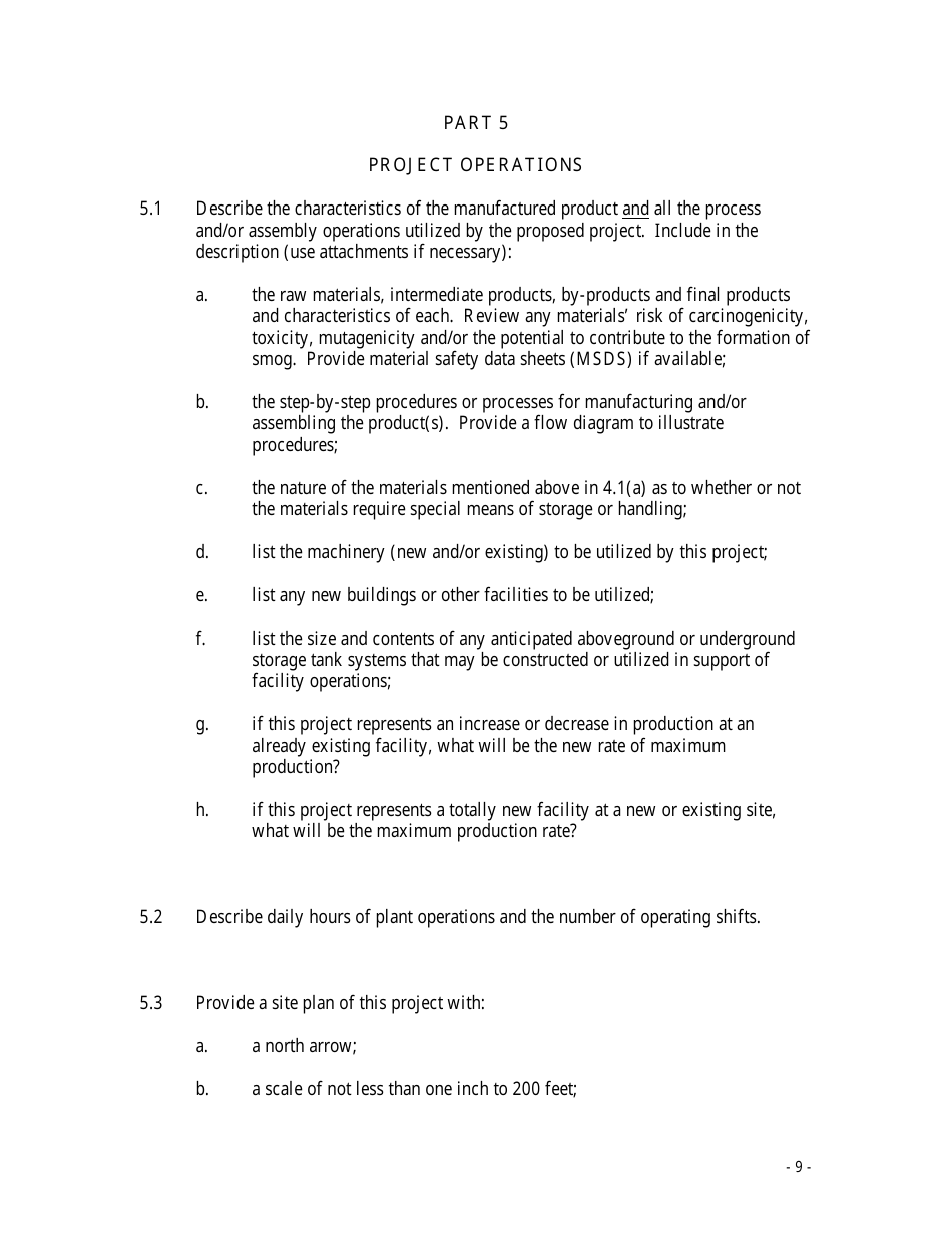 Application for a Coastal Zone Act Permit - Delaware, Page 9