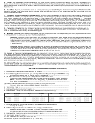 Form 200-ES-5E Request for Extension - Delaware Estimated Income Tax Return for Individuals - Delaware, Page 2