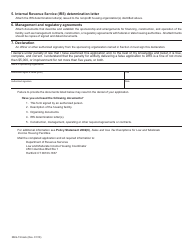 Form REG-19 Low and Moderate Income Housing Facilities Application for a Facility Approval Letter - Connecticut, Page 2