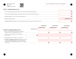 Form CT-1120CU-NCB Nexus Combined Base Tax Calculation - Connecticut, Page 3