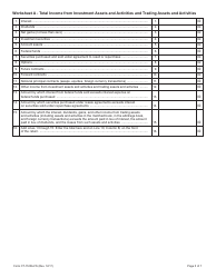 Form CT-1120A-FS Corporation Business Tax Return - Apportionment Computation of Income From Financial Service Company Activities - Connecticut, Page 5