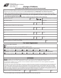 Document preview: Form DR2285 Change of Address - Colorado