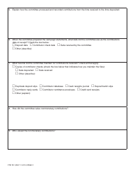 Form FTB781 Measure Committee Audit Questionnaire - California, Page 2
