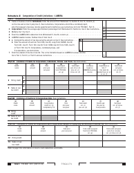 Form FTB3807 Local Agency Military Base Recovery Area Deduction and Credit Summary - California, Page 2