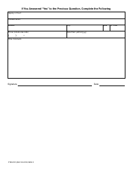 Form FTB5722 Grievance Form - California, Page 2