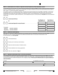 Form FTB3520 BE Business Entity or Group Nonresident Power of Attorney Declaration - California, Page 2