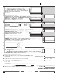 Form 100W California Corporation Franchise or Income Tax Return &quot; Water&#039;s-Edge Filers - California, Page 2