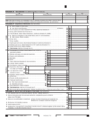 Form 100W California Corporation Franchise or Income Tax Return &quot; Water&#039;s-Edge Filers - California, Page 4