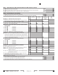 Form 100 Schedule P Alternative Minimum Tax and Credit Limitations &quot; Corporations - California, Page 2