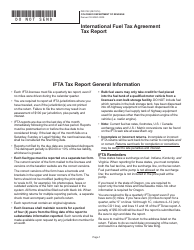 Form DR0122 International Fuel Tax Agreement Tax Report - Colorado