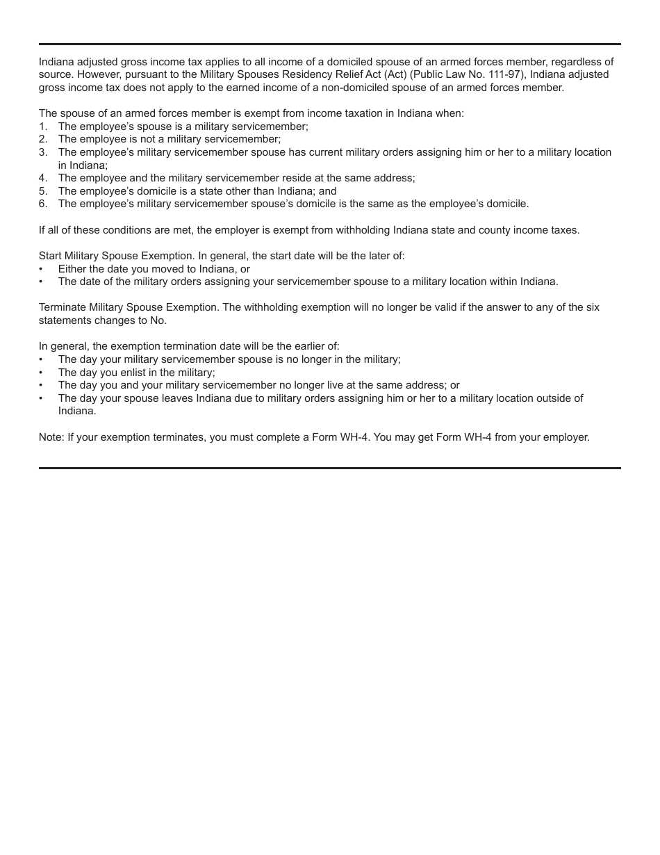 State Form 55496 (WH-4MIL) - Fill Out, Sign Online and Download ...