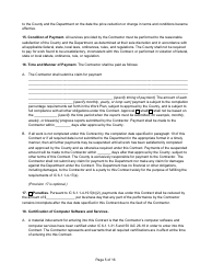 State Form 55931 Prescribed Contract for Computer Software, Services, and Equipment - Indiana, Page 5