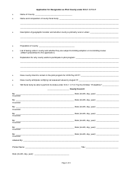 State Form 55851 Pilot Program Checklist and Application - Indiana, Page 2