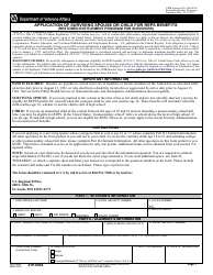 VA Form 21P-8924 Application of Surviving Spouse or Child for Reps Benefits (Restored Entitlement Program for Survivors)
