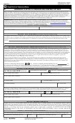Document preview: VA Form 26-6705D Addendum to Offer to Purchase and Contract of Sale