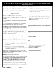 VA Form 10-0491L VA Visual Impairment and Orientation and Mobility Professionals Scholarship Program (Viompsp) Agreement, Page 2