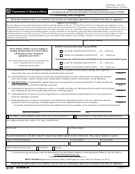 Document preview: VA Form 10-0491K VA Scholarship Offer Response - Health Professional Scholarship Program (Hpsp) & Visual Impairment and Orientation and Mobility Professionals Scholarship Program (Viompsp)