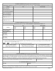 VA Form 21P-0514-1 DIC Parent&#039;s Eligibility Verification Report, Page 2