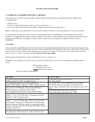 Instructions for VA Form 21P-0510 Improved Pension Eligibility Verification Report, Page 2