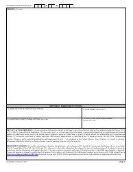 VA Form 21-4193 Notice to Department of Veterans Affairs of Veteran or Beneficiary Incarcerated in Penal Institution, Page 2