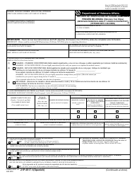VA Formulario 21P-0517-1 Reporte De Verificacion De Elegibilidad Para Pension Mejorada (Veterano Con Hijos) (Spanish)