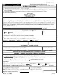 VA Form 10-0491 Academic Verification - Health Professional Scholarship Program (Hpsp) &amp; Visual Impairment and Orientation and Mobility Professionals Scholarship Program (Viompsp)