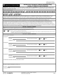 VA Form 21-0960P-3 Review Post Traumatic Stress Disorder (PTSD) Disability Benefits Questionnaire