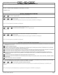 VA Form 21-0960P-3 Review Post Traumatic Stress Disorder (PTSD) Disability Benefits Questionnaire, Page 2