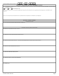 VA Form 21-0960P-3 Review Post Traumatic Stress Disorder (PTSD) Disability Benefits Questionnaire, Page 3