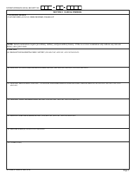 VA Form 21-0960P-2 Mental Disorders (Other Than PTSD and Eating Disorders) Disability Benefits Questionnaire, Page 3
