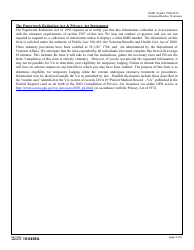 VA Form 10-0408A VHA Fisher House or Other Temporary Lodging Application, Page 2