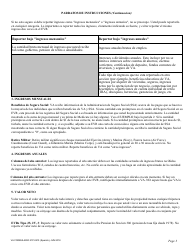 Instrucciones para VA Formulario 21P-0510 Reporte De Verificacion De Elegibilidad (Spanish), Page 3