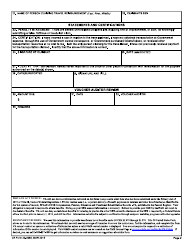 VA Form 20-0968 Claim for Reimbursement of Travel Expenses, Page 2