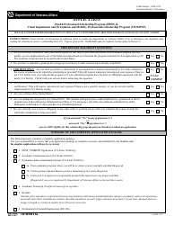 VA Form 10-0491G Application for Health Professional Scholarship Program (Hpsp) &amp; Visual Impairment and Orientation and Mobility Professionals Scholarship Program (Viompsp)