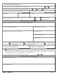 VA Form 10-0491G Application for Health Professional Scholarship Program (Hpsp) &amp; Visual Impairment and Orientation and Mobility Professionals Scholarship Program (Viompsp), Page 3