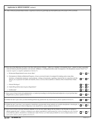 VA Form 10-0491G Application for Health Professional Scholarship Program (Hpsp) &amp; Visual Impairment and Orientation and Mobility Professionals Scholarship Program (Viompsp), Page 5