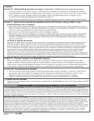 VA Formulario 10-10EZ Solicitud De Beneficios Medicos (Spanish), Page 2