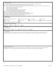 HQ TRADOC Form 350-70-12-1-E Catalog Form (Cataform) for the Reimer Digital Library (Rdl) on-Line Card Catalog, Page 2