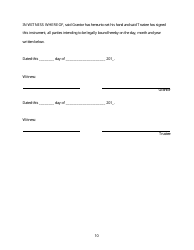 Legal Expense Trust Fund Agreement Template, Page 10