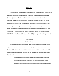 Legal Expense Trust Fund Agreement Template, Page 3