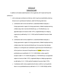 Legal Expense Trust Fund Agreement Template, Page 5