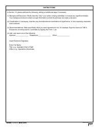 OCMO Form 1 Ocmo Staff Summary Sheet, Page 2
