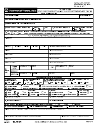 VA Form 10-10SH State Home Program Application for Veteran Care Medical Certification