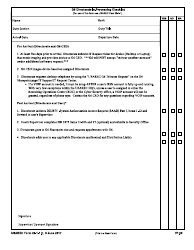 Document preview: USAREC Form 25-1-1.2 G-6 Directorate in-Processing Checklist