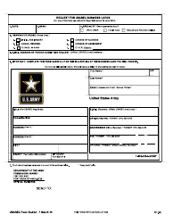 USAREC Form 25-30.1 &quot;Request for USAREC Business Cards&quot;
