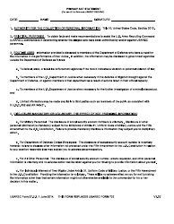 USAREC Form 27-2.3 &quot;Privacy Act Statement&quot;